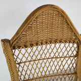 Rattan armchair