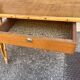 vintage 1960s rattan desk with Eiffel Tower legs