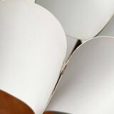 White metal suspension from the mid-century by H. Zender for Temde, 1960s.