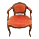 Small convertible armchair Louis XV style late nineteenth velvet