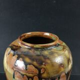 Sandstone vase Puisaye Jean Cacheleux