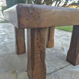 Coffee table signed P. Garnier