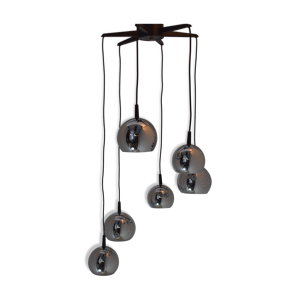 Lustre chromées cascade