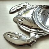 Lobster Platter and SIX Lobster Forks. Lobster Serving Set.