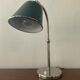 Lampe industrielle années 40-50 en laiton et aluminium