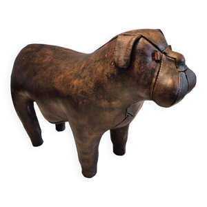 ottoman Bulldog en cuir