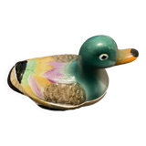Ceramic duck signed YR