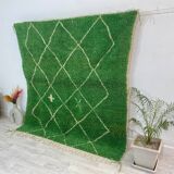 Handcrafted Moroccan Berber carpet 200 x 190 CM