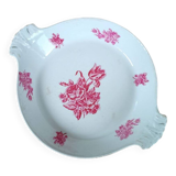 plat ancien aux motifs de roses roses vintages