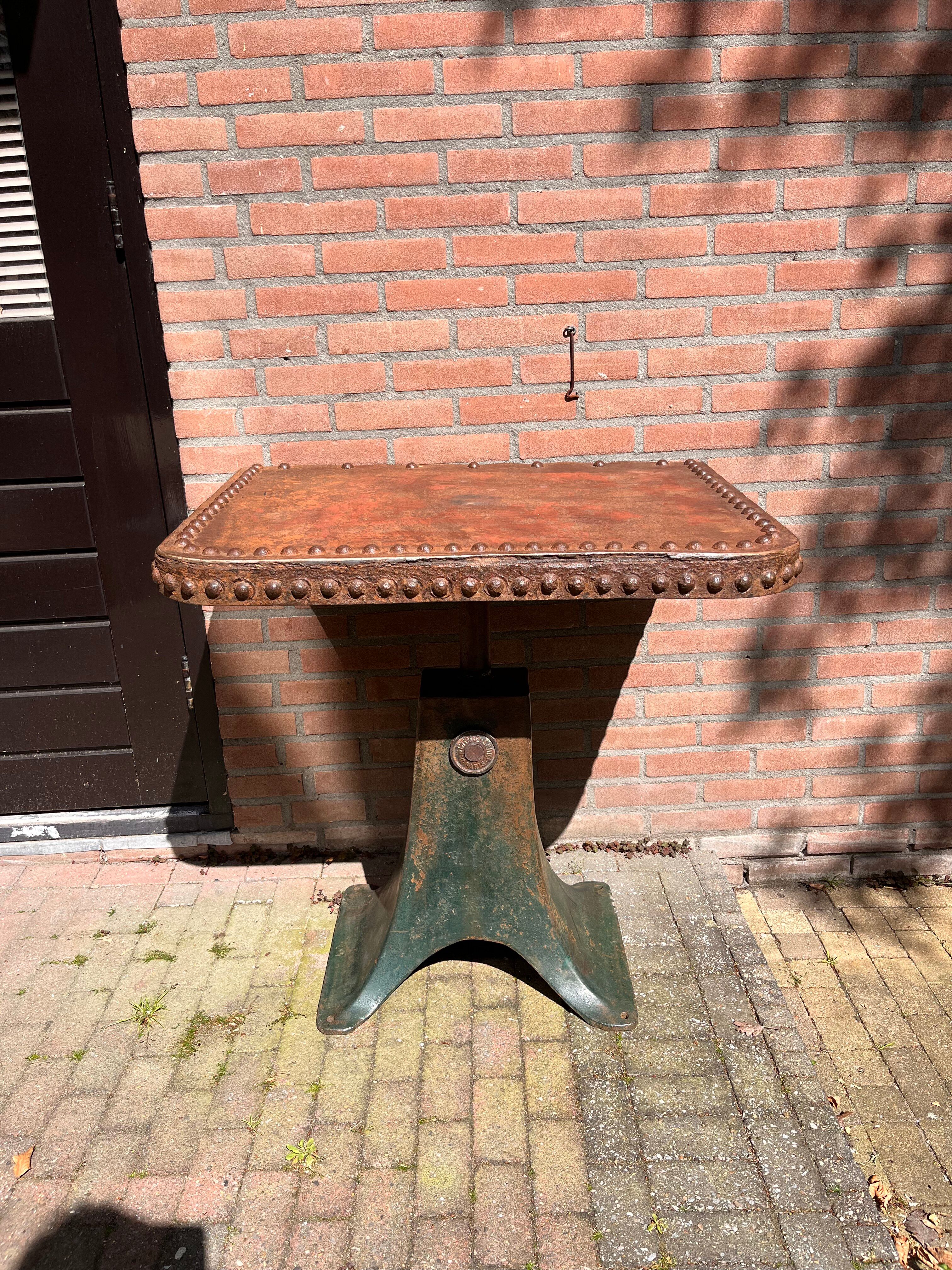 Table industrielle J. Schmid Tours Paris