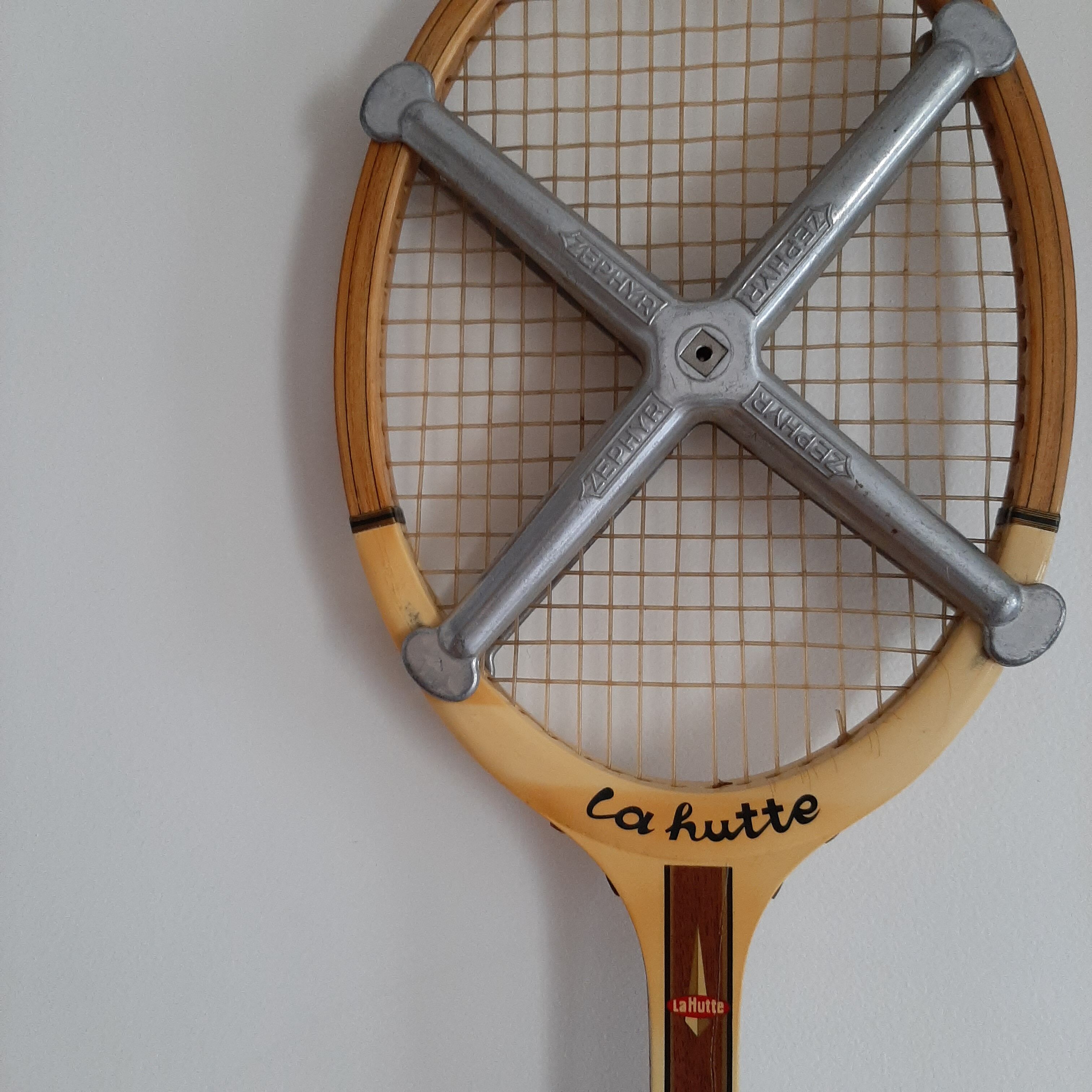 Set of 2 vintage wooden tennis rackets