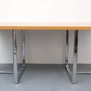 Bureau bureau en chêne clair - 1970