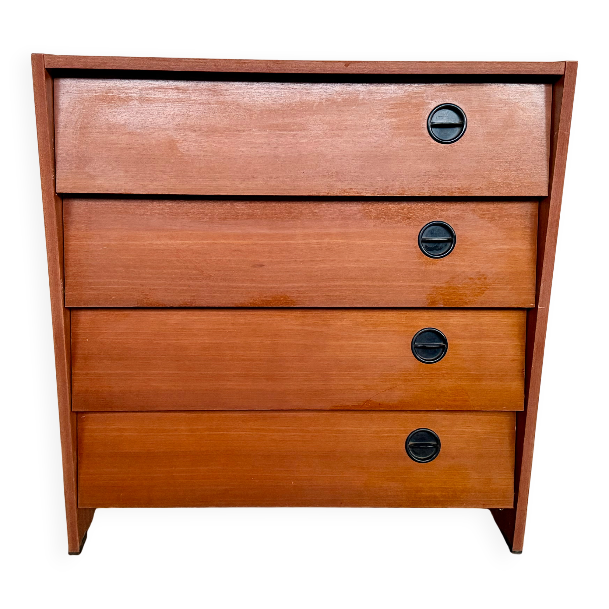 Vintage teak shoe cabinet – 1960s