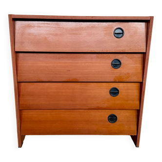 Vintage teak shoe cabinet – 1960s