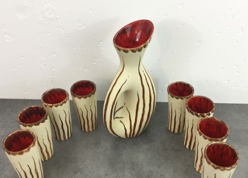 Ceramic lemonade service Bruno Dose