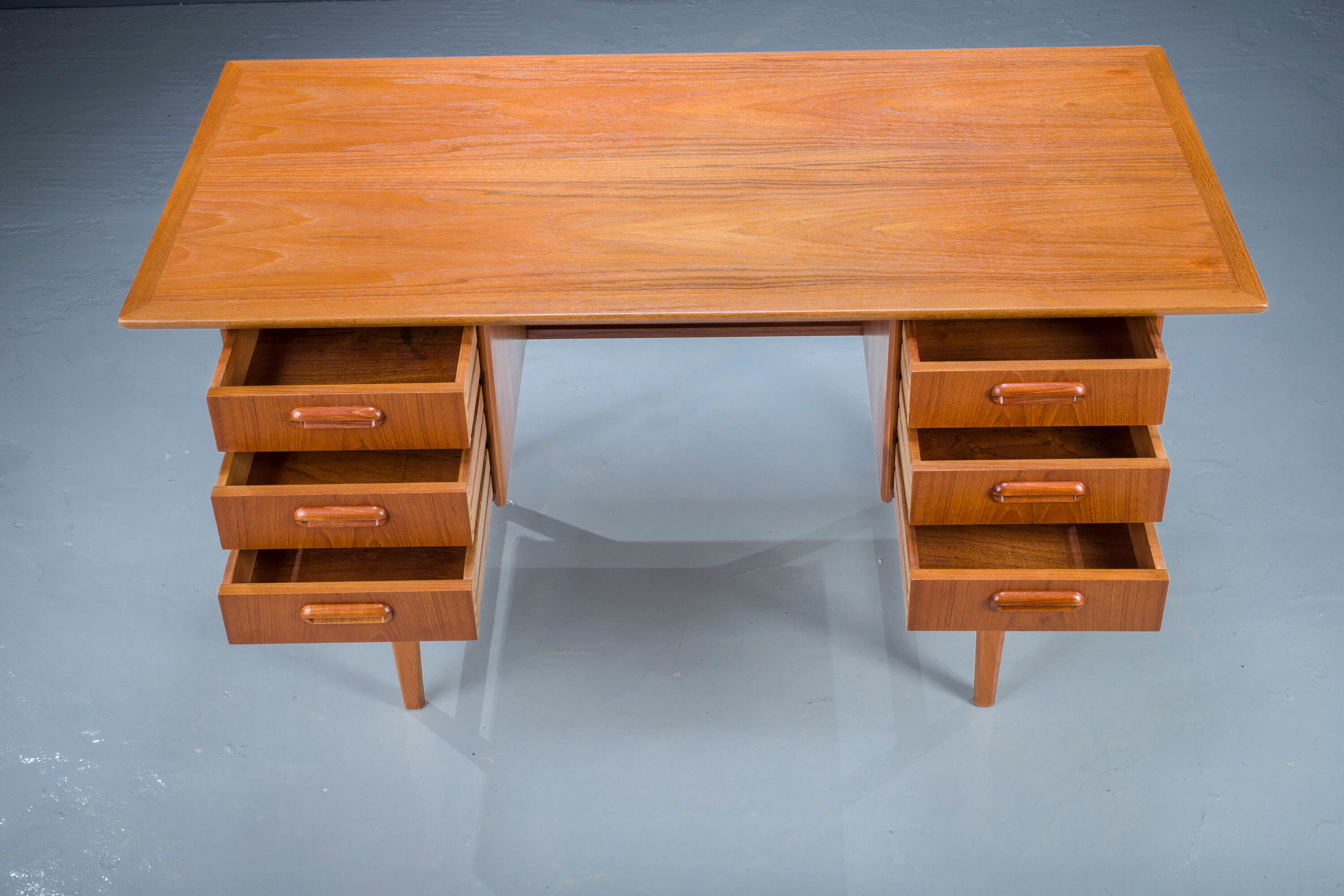 Desk by Gunnar Nielsen for Tibergaard, Denmark, 1960s