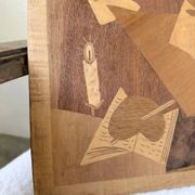 Panneau en marqueterie de bois inspiré de Picasso