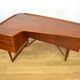 Bureau Boomerang Teck de Peter Lovig 1950