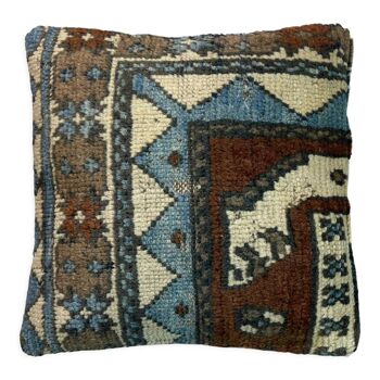 Vintage turkish Kilim cushion cover 40x40cm