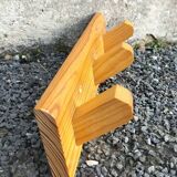 Vintage wooden coat hook