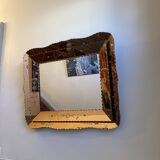 1940s smoked mirror with glazing bars