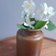 4 old stoneware mustard pots, lab Lagny, vintage France circa 1950/1960