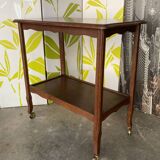Serving trolley or mobile oak maid, mid-20th century