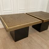 Pair of side tables Lova Creation, Belgium, 1970