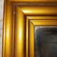 Very large rectangular coffee mirror, bistro XIX eme. 1.96 m/1.50