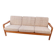 Kristensen teak sofa bed, 60s/70s style, Danish style.