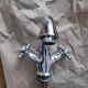 Old mixer tap + flexible hoses
