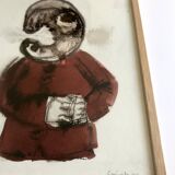 Emmanuelle MESSIKA, Untitled 10 (Drawings series), 2012. Ink on paper signed in pencil