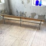 Bench school vintage 2 m