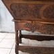 Provençal kneading trough in walnut from the 18th century.
