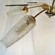 Vintage 50s suspension ceiling five lights