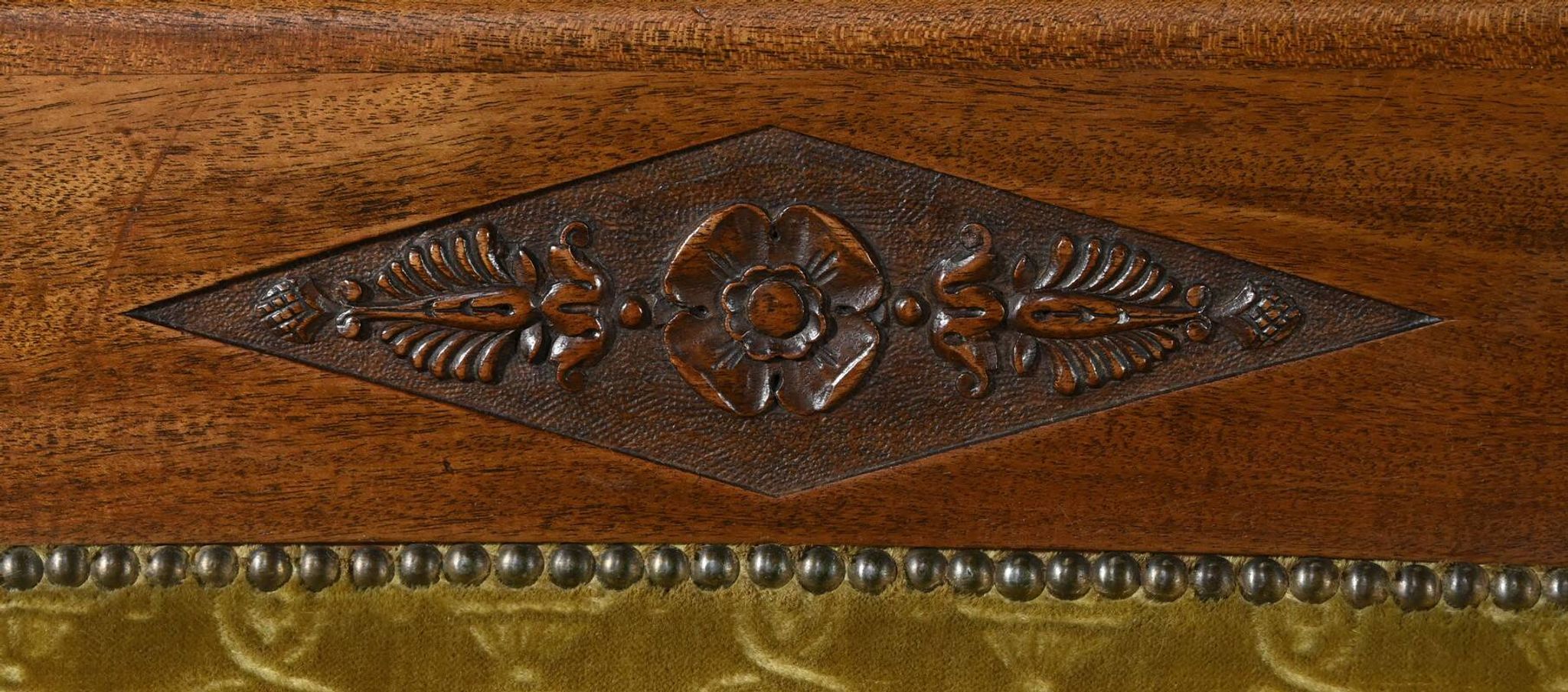 Pair of "Bergère" Armchairs in Mahogany, Empire Period – Early 19th Century