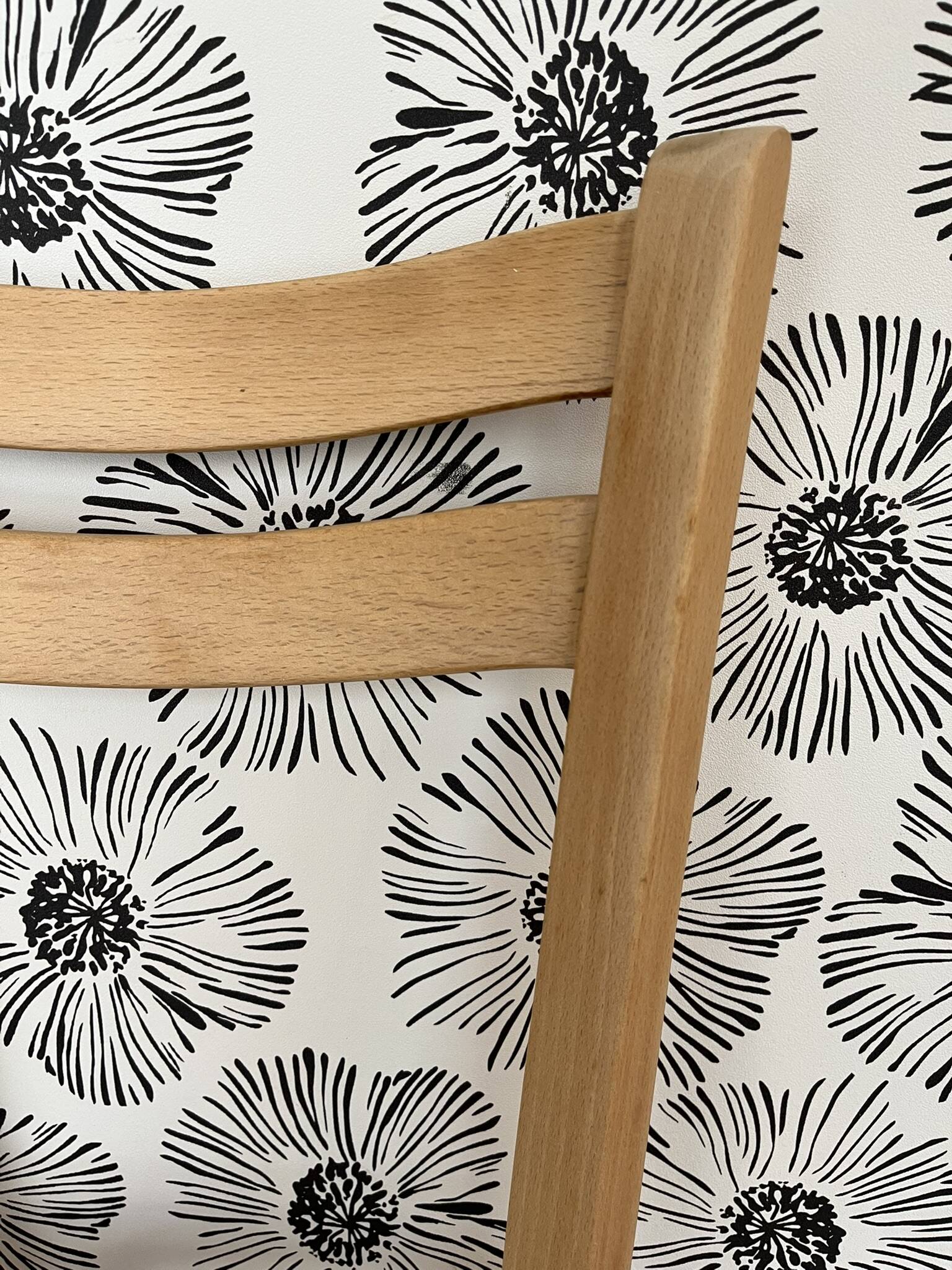 Chaise Baumann bois Nao style scandinave esprit bistrot