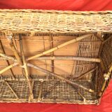 Méridienne en osier vintage