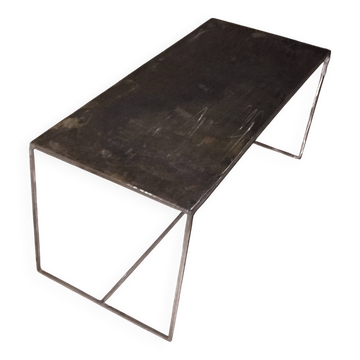 Table basse design metal