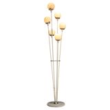 Contemporary floor lamp in the style of the Italian productions of the 1960s
