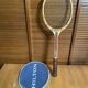 Vintage tennis racket hilton master wood + vintage cover