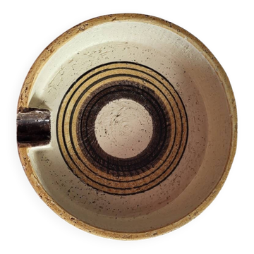 Ashtray/Tray Aldo Bitossi in Ceramic Italy