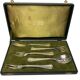Tableware, silver-plated metal confectionery service by Christofle circa 1940.