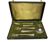 Tableware, silver-plated metal confectionery service by Christofle circa 1940.
