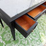 Black desk