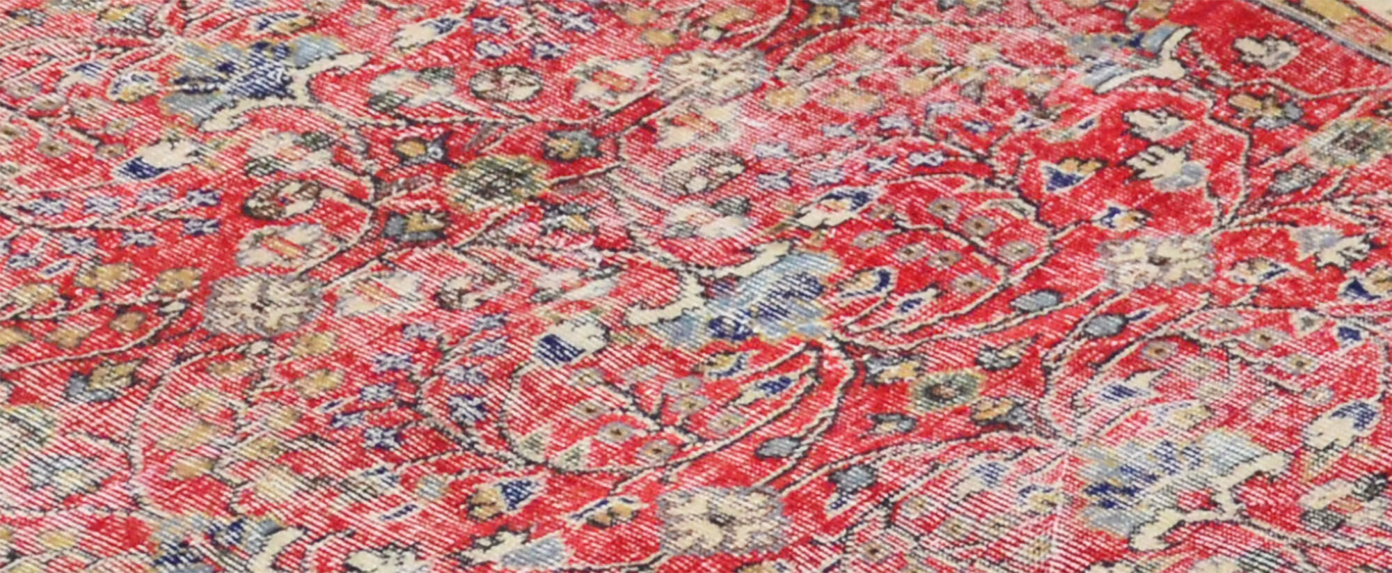 Anatolian handmade vintage rug 250 cm x 151 cm