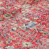 Anatolian handmade vintage rug 250 cm x 151 cm