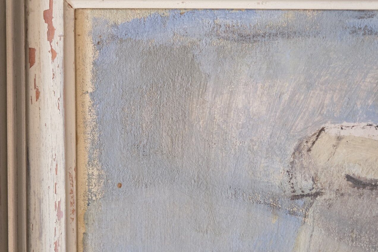 Ulla Borgström, Swedish Modern Painting, 1960s, Oil on Canvas, Framed