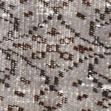 Gray & black floral turkish vintage rug