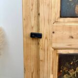 Armoire bonnetière en bois massif